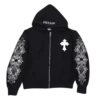 Sudadera con capucha con pedrería de Chrome Hearts Sudadera con capucha con pedrería de Chrome Hearts
