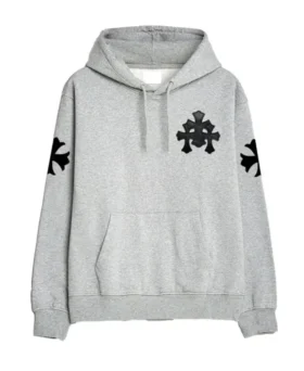 Sudadera con capucha gris de Chrome Hearts Sudadera con capucha gris de Chrome Hearts