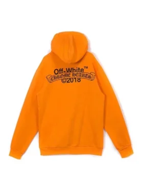 Sudadera con capucha Off-White X Chrome Hearts 2018