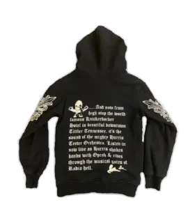 Sudadera con capucha y cremallera Chrome Hearts Rare Floral Cross Foti Sudadera con capucha y cremallera Chrome Hearts Rare Floral Cross Foti