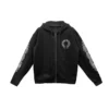 Sudadera con capucha y cremallera de Chrome Hearts «F**Kyou Horseshoe Floral Sleeve» Sudadera con capucha y cremallera de Chrome Hearts «F**Kyou Horseshoe Floral Sleeve»
