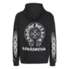 Sudadera con capucha y herradura exclusiva de Chrome Hearts Malibú