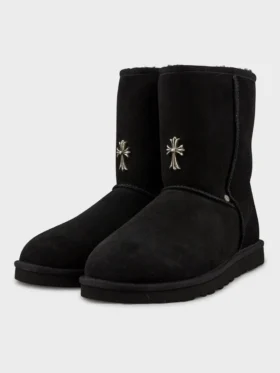 Uggs negros de Chrome Hearts Uggs negros de Chrome Hearts