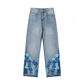 Vaqueros bootcut cruzados de Chrome Hearts