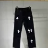 Vaqueros Chrome Hearts Black White Label Vaqueros Chrome Hearts Black White Label