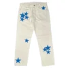 Vaqueros Chrome Hearts con parche de estrella Vaqueros Chrome Hearts con parche de estrella