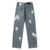 Vaqueros con Cross Patch de Chrome Hearts Vaqueros con Cross Patch de Chrome Hearts