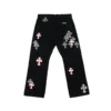 Vaqueros con cruz multicolor de Chrome Hearts Vaqueros con cruz multicolor de Chrome Hearts