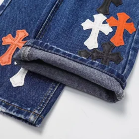 Vaqueros de mezclilla Blue Cross de Chrome Hearts