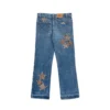 Vaqueros de mezclilla Chrome Hearts Levi’s con parche de estrella – Azul