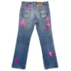 Vaqueros de mujer Chrome Hearts Denim en rosa Vaqueros de mujer Chrome Hearts Denim en rosa