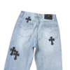 Vaqueros Denim Fiends de Chrome Hearts Vaqueros Denim Fiends de Chrome Hearts