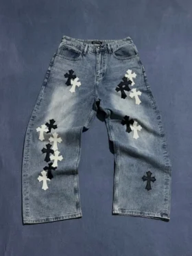Vaqueros holgados Chrome Hearts