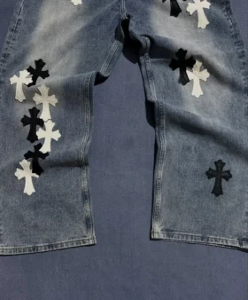 Vaqueros holgados Chrome Hearts