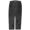 Vaqueros lavados en negro de Chrome Hearts
