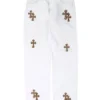 Vaqueros Levi’s con Cross Patch de leopardo de Chrome Hearts Vaqueros Levi’s con Cross Patch de leopardo de Chrome Hearts